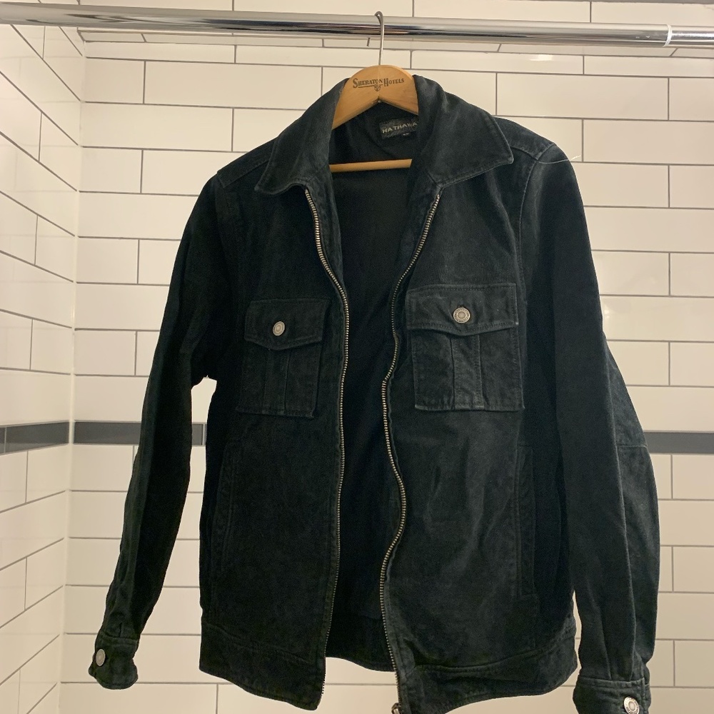 Small Vintage Suede (Leather) Coat